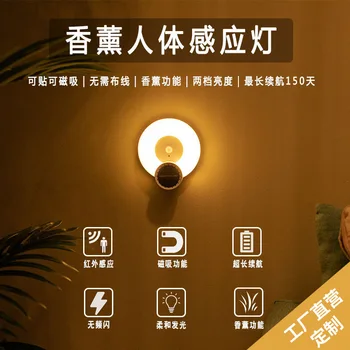 

Intelligent Human Body Induction Small Night Lamp Automatic Led Charging Light Control Lamp Night Magnetic Wall Lamp