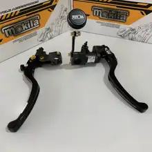 CNC алюминиевый сплав полностью настроенный Мотоцикл Защита от беспорядков Универсальный супер-принудительный тормозной насос верхний насос Монтажный комплект