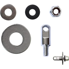 Kit de quincaillerie de verrouillage de pistolet en acier, pour 30 Cal 50 Cal, coffre fort de pistolet, boîte verrouillable de l'armée militaire 40mm, sans boîte