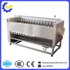 Large output 750kg per hour brush roll washing and cleaning machine stainless steel Potato vegetable peeler 1