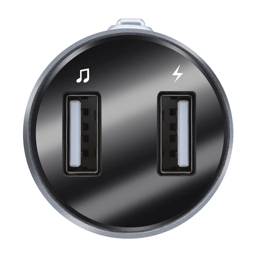 Bluetooth Автомобильный USB fm-передатчик беспроводной Радио MP3 плеер 3.4A светодиодный экран Функция шумоподавления