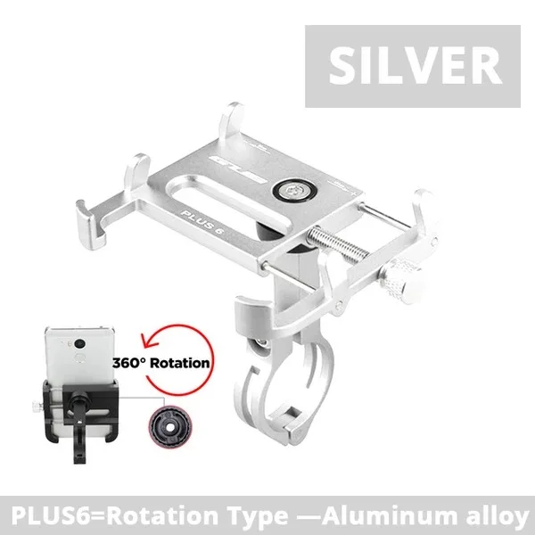 silver plus6 G81 G85 plus 6 3 модели держатель Мобильный Мотоцикл Велосипед G81 G86 plus 6 - Цвет оправы: silver plus6