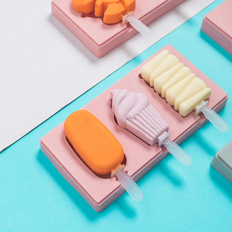 silicone mold Forms for ice cream Mousse kitchen accessories bakery tools Animals Shape Jelly 3d pastry mould chocolate molds