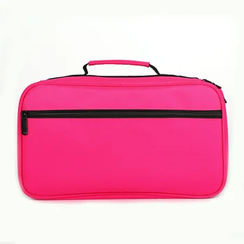 

Students With Handle School Portable Detachable 60 Holes Marker Pen Storage Bag Multipurpose Stationery Supplies Pencil Case