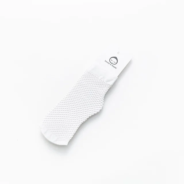 2021 Spring and Summer New Large Mesh Breathable Children's Socks Jelly Color Children's Fishing Net Socks 1-8 years old 01