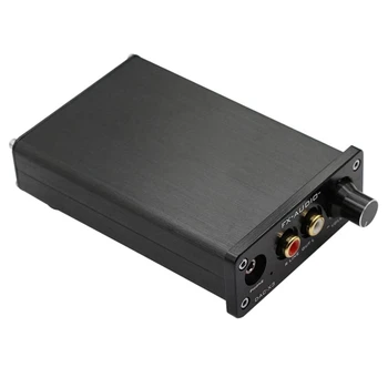

FX-o DAC-X3 Fiber USB Decoder 24Bit 192Khz DAC Headphone Decoder o Amplifiers USB/Coaxial/Optical o US Plug