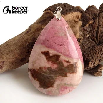 

AAA+ Real Female Natural Crystal Bijoux Choker Necklaces Pendants Hand Made Pink Rhodonite Stone Beads For Jewelry Making BD698