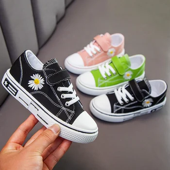 

1 2 3 4 5 6 Years Old Kids Canvas Shoes for Boy Teens Girls Casual Sneakers Student Toddler Baby Shoes Easy to Wear