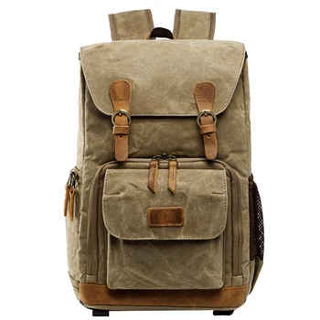 

Travel Camera Backpack Rucksack Waterproof Bag Accessories Large Capacity Lens SLR DSLR Canvas Professional Anti-shock Storage