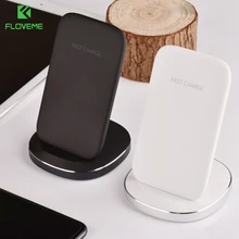 FLOVEME 10 Вт Беспроводной Зарядное устройство для iPhone X XR XS Max 8 плюс Беспроводной зарядной док-станции для samsung примечание 9 8 S9 S8 плюс S7 USB Зарядное устройство Беспроводная зарядка для iPhone X XS Макс