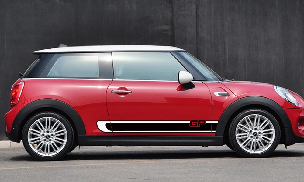 Авто боковой корпус виниловые наклейки для Mini Cooper R56 R57 R58 R50 R52 R53 R59 R61 R60 F60 F55 F56 F54 наклейки на авто стильные аксессуары
