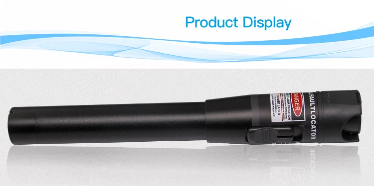 

Visual Fault Locator 30mW 30KM SC/FC/ST Connector Red Light Laser Source Fiber Optic Cable Tester Pen VFL Meter 650nm