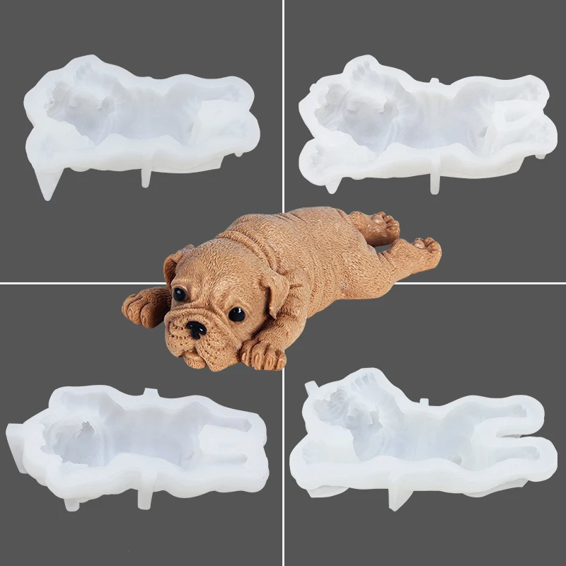 Силиконовая форма для собак Мусса и торта 3D формы шоколада мороженого желе