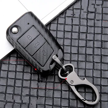 

ABS Scrub Car Key Cover For VW Golf 7 Bora Jetta POLO GOLF Passat Skoda Octavia A7 Fabia SEAT Ibiza Leon MK7 Key Protaction Case