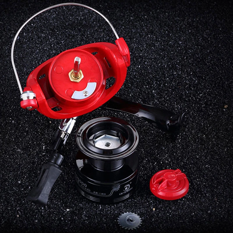 Рыболовные катушки для спиннинга 3 шарикоподшипника складной качающийся