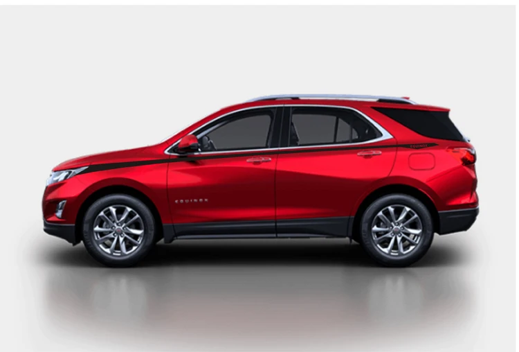 Спортивные полоски наклейки для автомобиля Chevrolet равноденствие Авто кузова индивидуальная наклейка внешние аксессуары