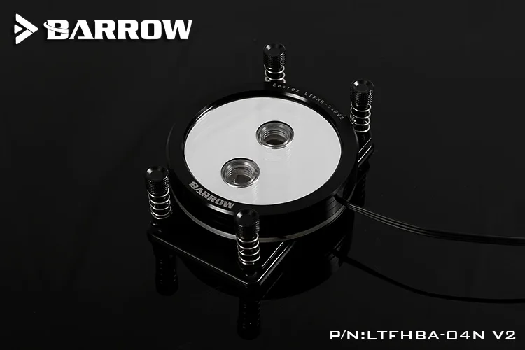 Barrow LTFHBA 04N V2 для Ryzen AMD / AM4 AM3 CPU Water Block Mirror Extreme LRC RGB v2 акриловая микрорежущая