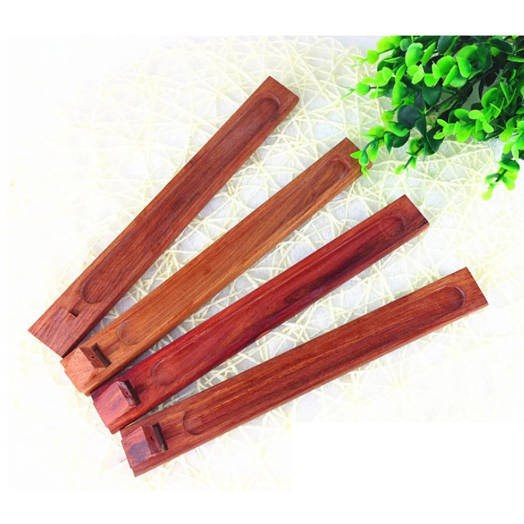 Natural Plain Wooden Incense Stick Censer Joss Burner Holder | Дом и сад