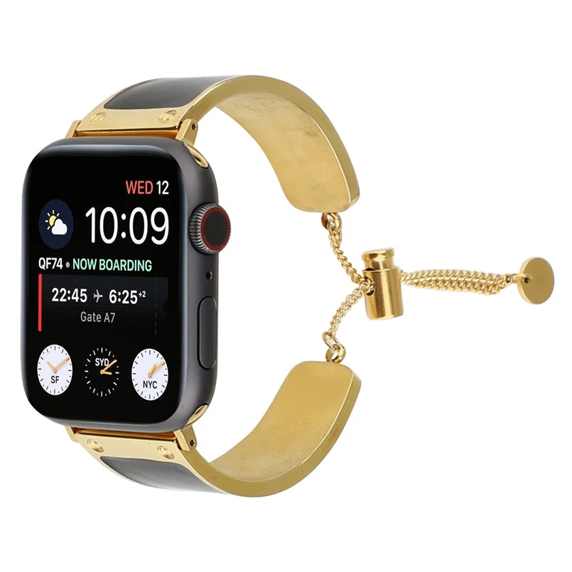 40mm sports bracelet accessories high quality metal strap advanced sports strap can replace apple watch 4321 20O17 (2)