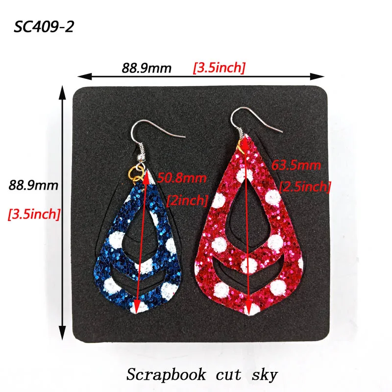 Earring-SC409 скрапбукинга срезанное небо и стальные деревянные штампы совместимы с большинством машин