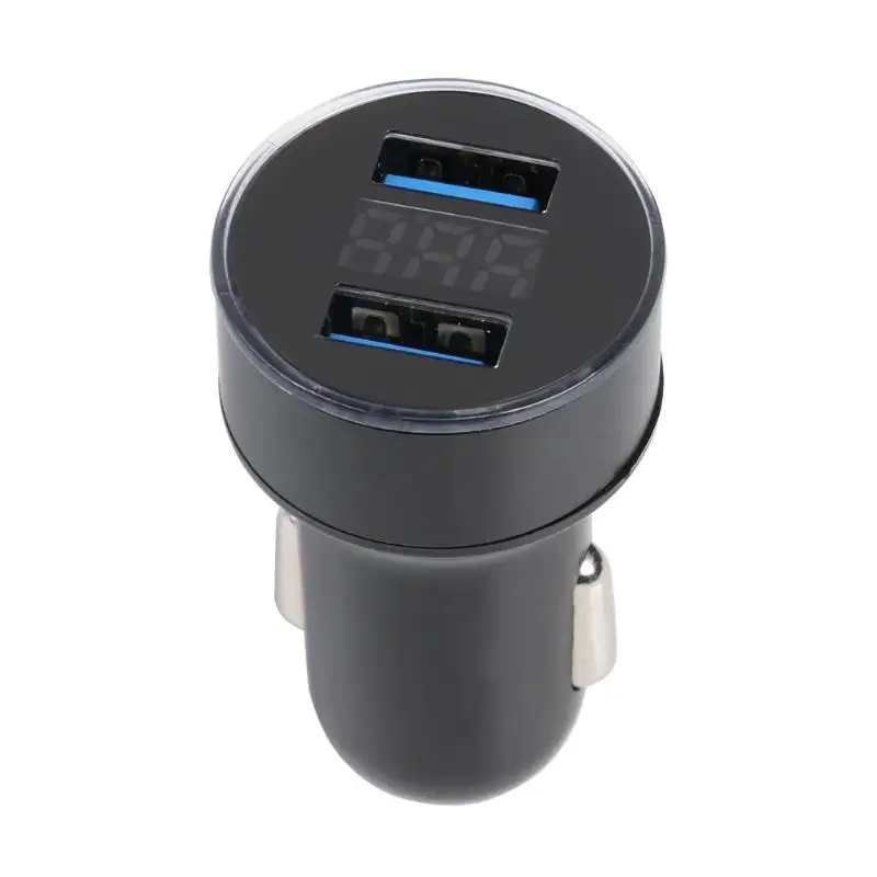 3,1 A Двойной зарядное устройство USB адаптер питания с Вольтметр сплиттер
