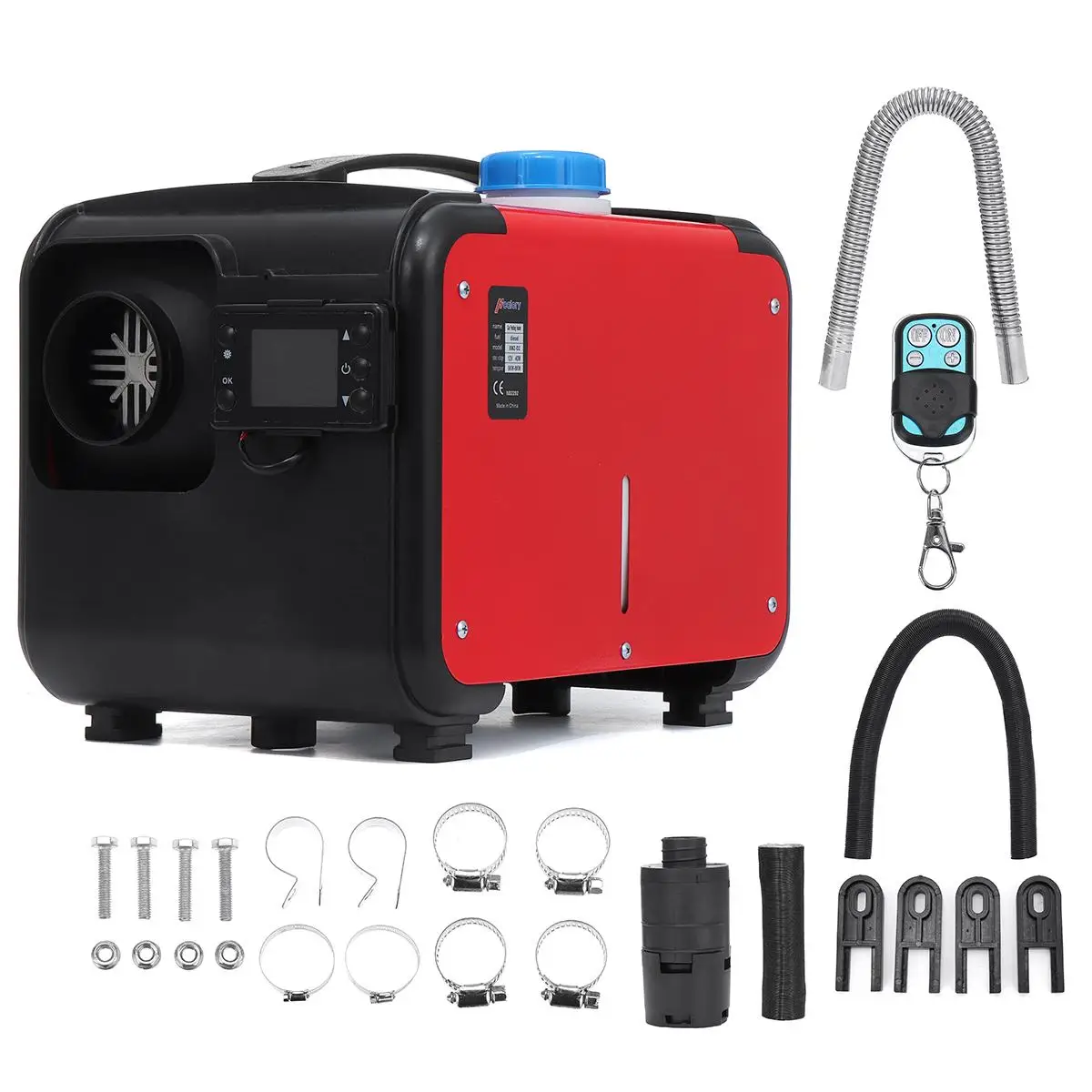 8KW Car Heater All in One 12V 8000W Heating Diesel Air Heater LCD Monitor  Parking Warmer Quick Heat For Truck Bus Motorhome