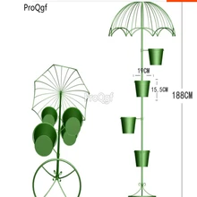 Ngryise 1cs A Set umbrella plant shelf random color