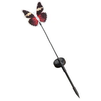 

Butterfly Shaped Park Lawn LED Colorful Outdoor Landscape Solar Light Waterproof Yard Stake Fairy Pathway Home Garden Decoration