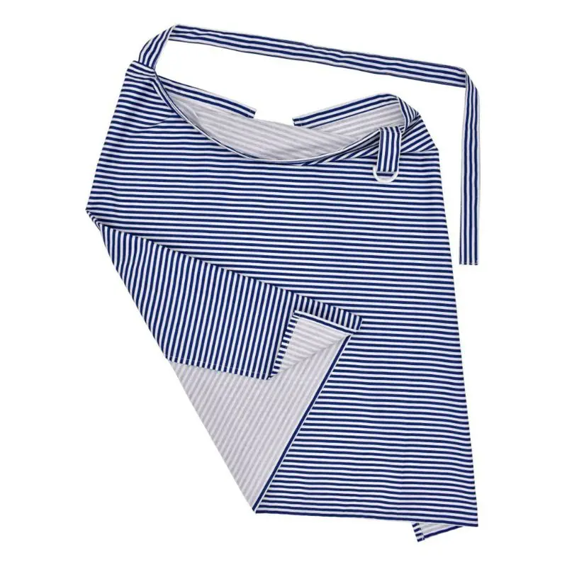 Breathable Cotton Mum Breastfeeding Cover Outdoor Nursing Apron Shawl for Baby
