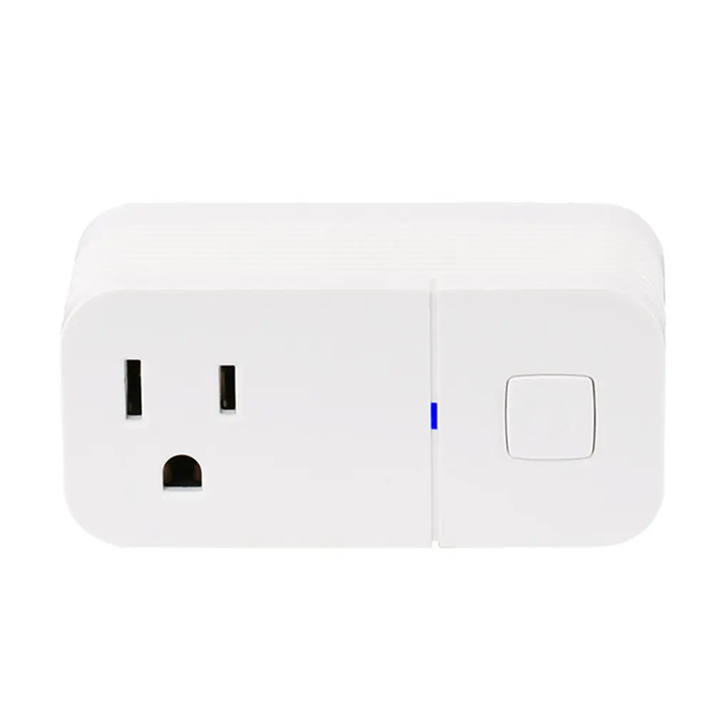 Y004-S стандарт США Usb умная розетка питания и Usb адаптер 5 в 2.1A Usb зарядка умный дом переключатель управления