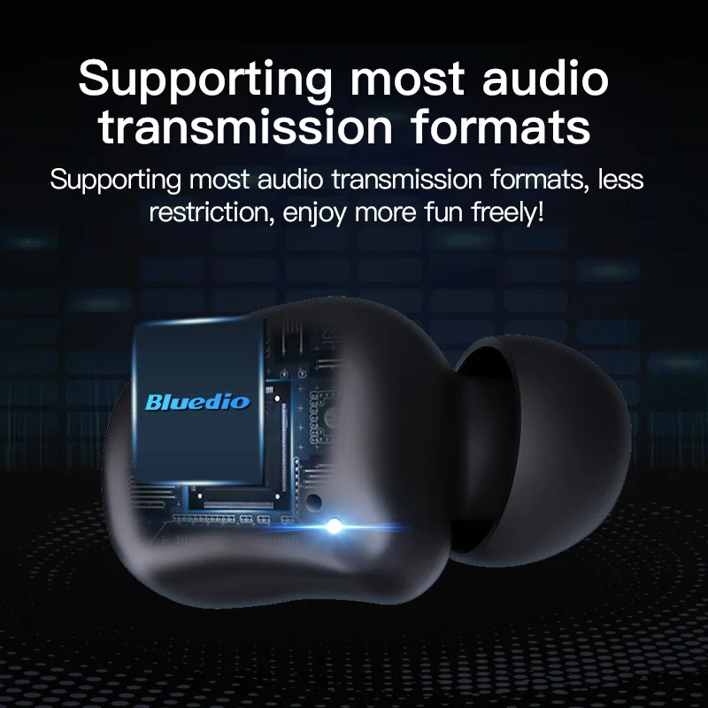 Bluedio беспроводные bluetooth наушники для телефона T elf 2 TWS стерео спортивные вкладыши