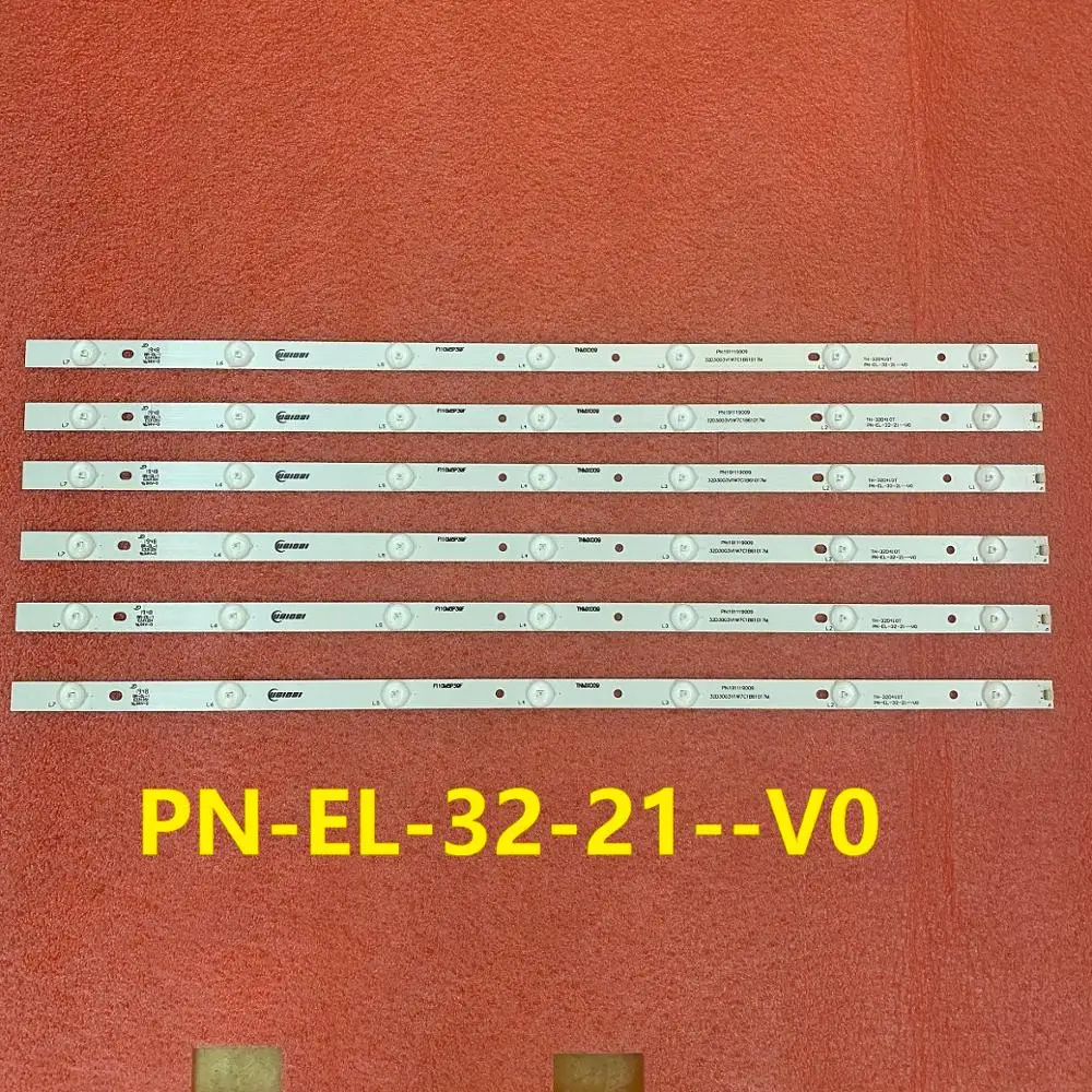 

15pcs/lot LED Backlight strip for Panasonic TX-32ES400B TX-32FS500B TX-32CS510B TX-32DS500E TH-32D410T PN-EL-32-21--V0 TNMX009