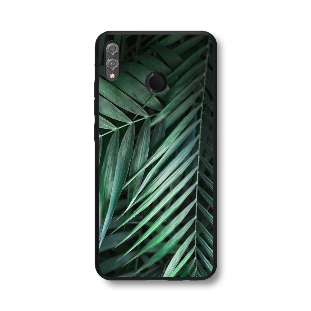 100238 Роскошный защитный чехол для Honor V10 чехол для телефона для huawei Honor 10 Lite светильник 10i 10 i животное/лист напечатанный Капа - Цвет: 100238