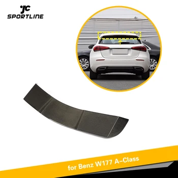 

Carbon Fiber Rear Roof Spoiler Window Lip Wing For Mercedes-Benz A Class W177 A35 AMG A260 2019 2020