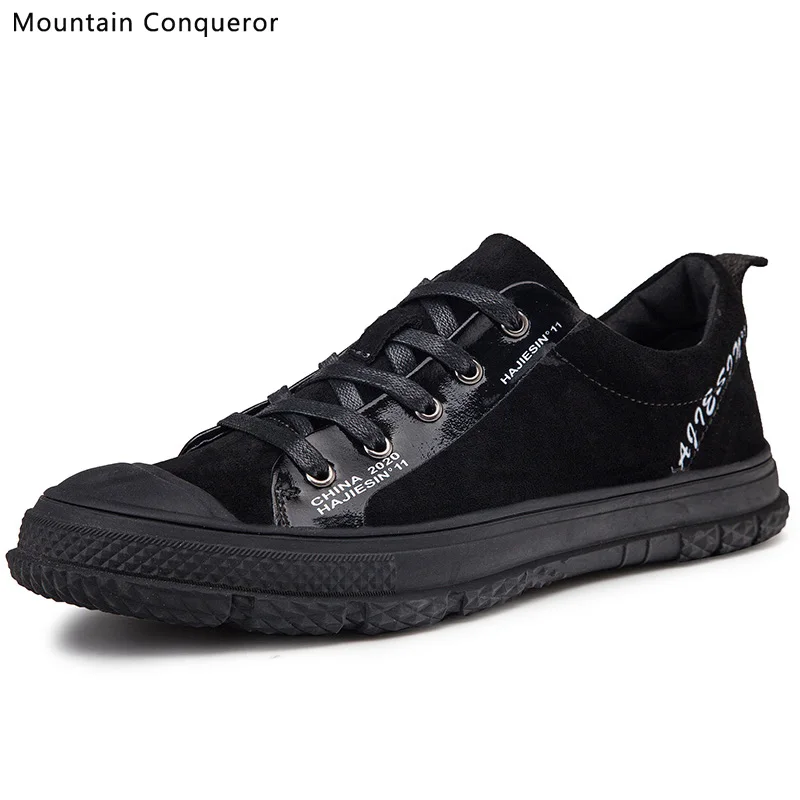 

Mountain Conqueror Men Casual Shoes 2019 New Size 39-44 Canvas Shoes Men Breathable Ins Retro Men Shoes Walking Men Flats Homme