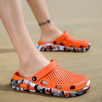 

Porous Shoes Men New Style Summer Outer Wear Sandals Porous Shoes Men's Anti-slip Soft-Sole Trend Sandals Sandals Men's