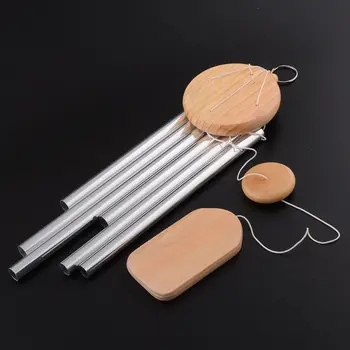 

Amazing Deep Resonant 6 Tubes Chapel Melody Bells Wind Chimes Yard Decor