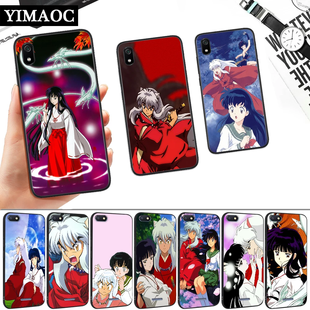 InuYasha Мягкий силиконовый чехол для Redmi 4A 4X5 плюс 5A 6 Pro 6A 7 7A S2 Go K20 Примечание премьер-8