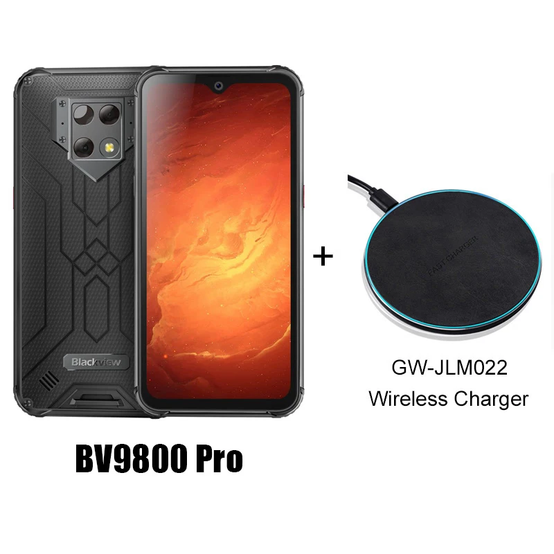 Смартфон Blackview BV9800 Pro водонепроницаемый 48 МП Android 9 0 6 + 128 ГБ|Смартфоны| |
