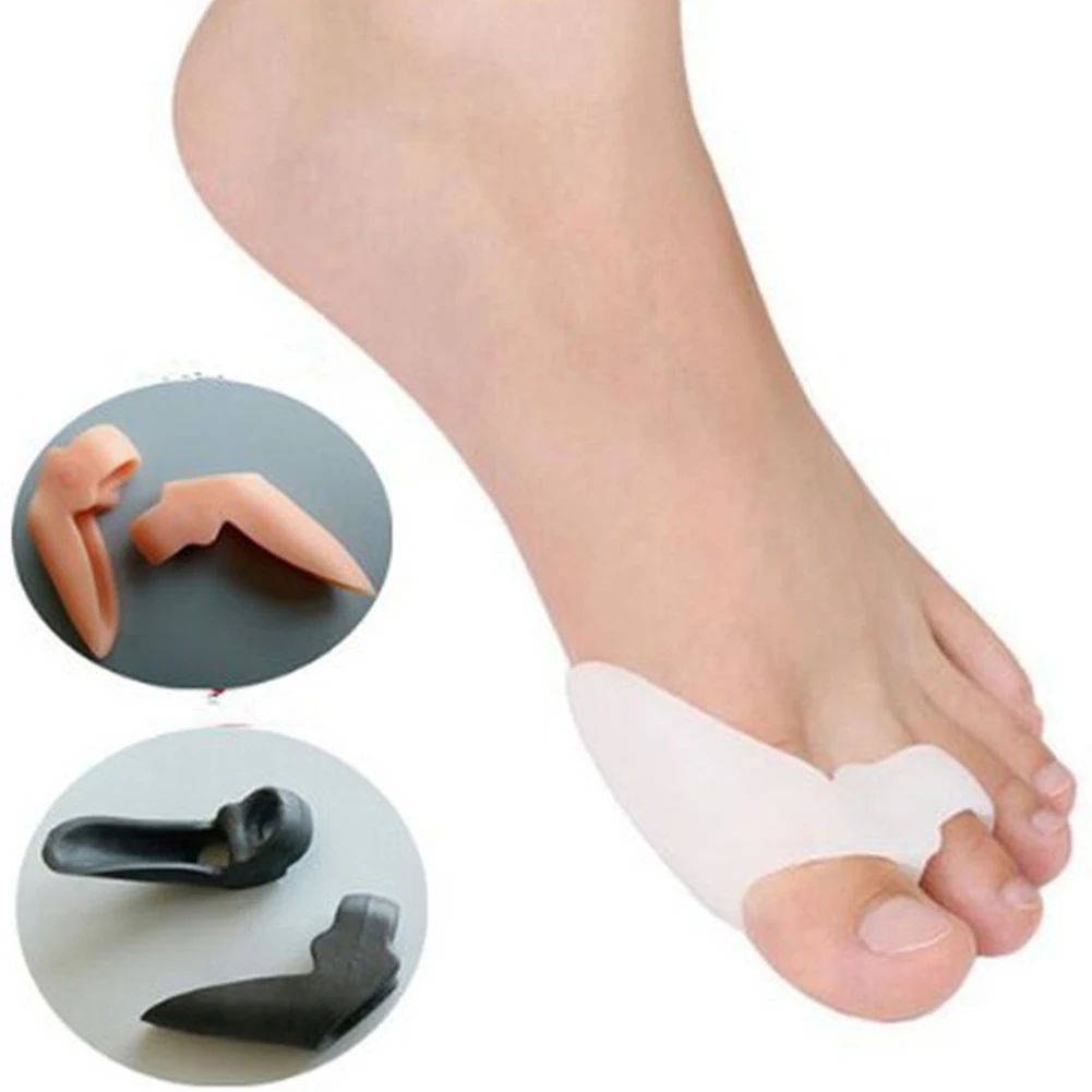 Gel Silicone Bunion Corrector Big Toe Separators Straightener Spreader Hallux Valgus Bunion Relief Straightener Foot Care Tool