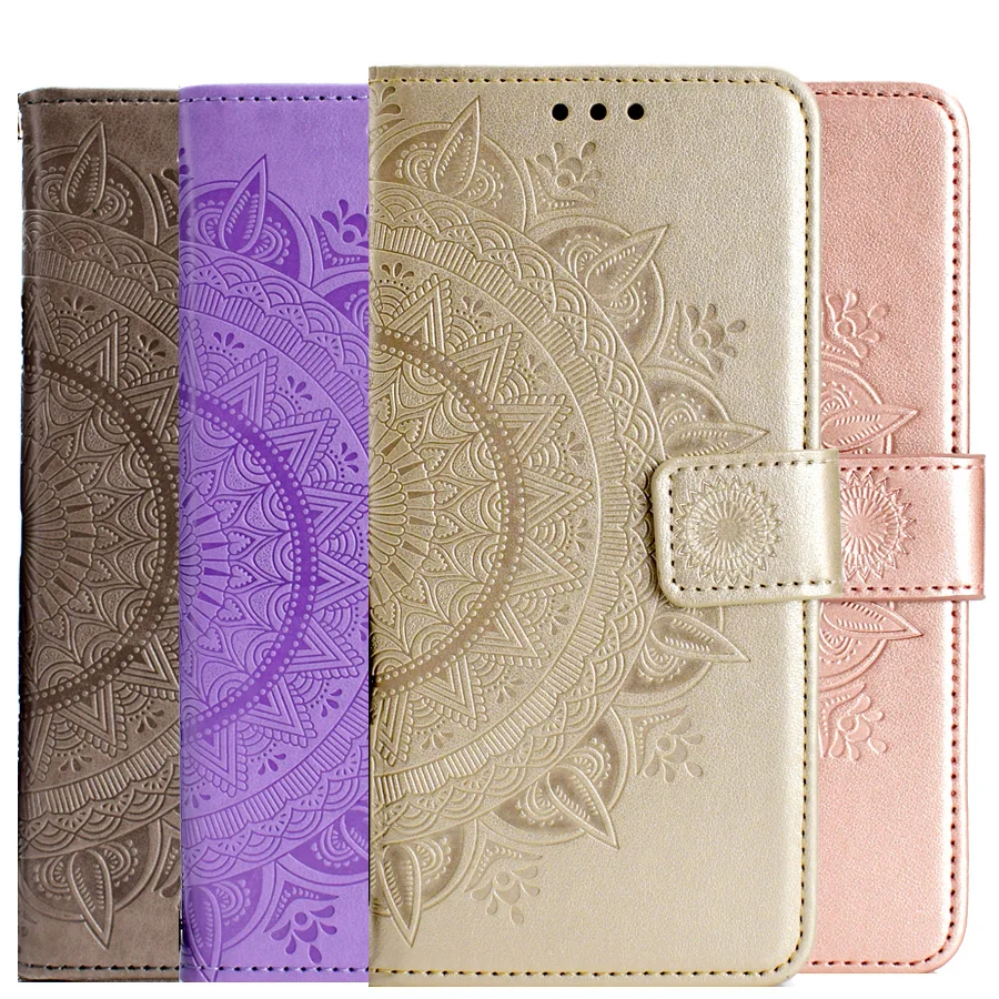 Totem Leather Flip Cover For Samsung Galaxy A51 A71 S20 J4 J6 A6 Plus A7 2018 A10 A10S A20 A20S A20E A50 A50S A30S Wallet Case | Мобильные