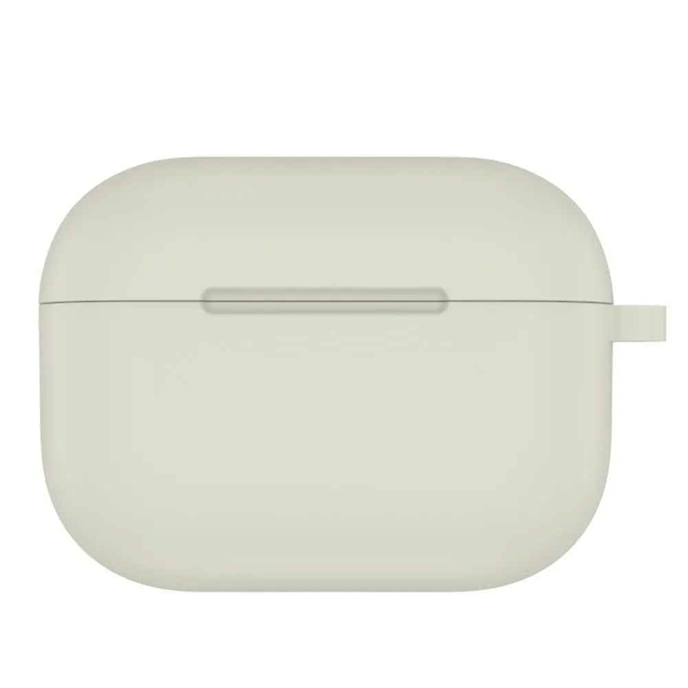 Для AirPods Pro Чехол Силиконовый круглый нижний чехол беспроводной Bluetooth наушники защитный чехол против царапин с вешалкой