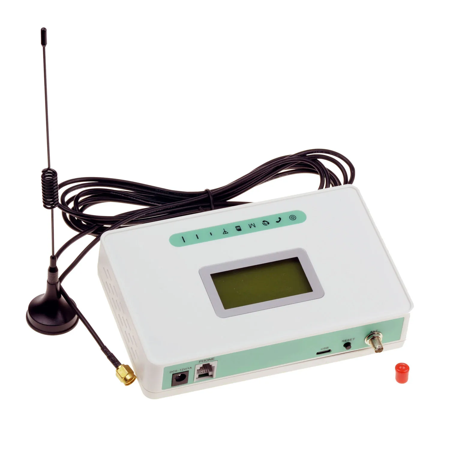 GSM Fixed Wireless Terminal Dialer Router LCD LEDs Support Alarm System PABX Caller ID Clear Voice Stable Signal