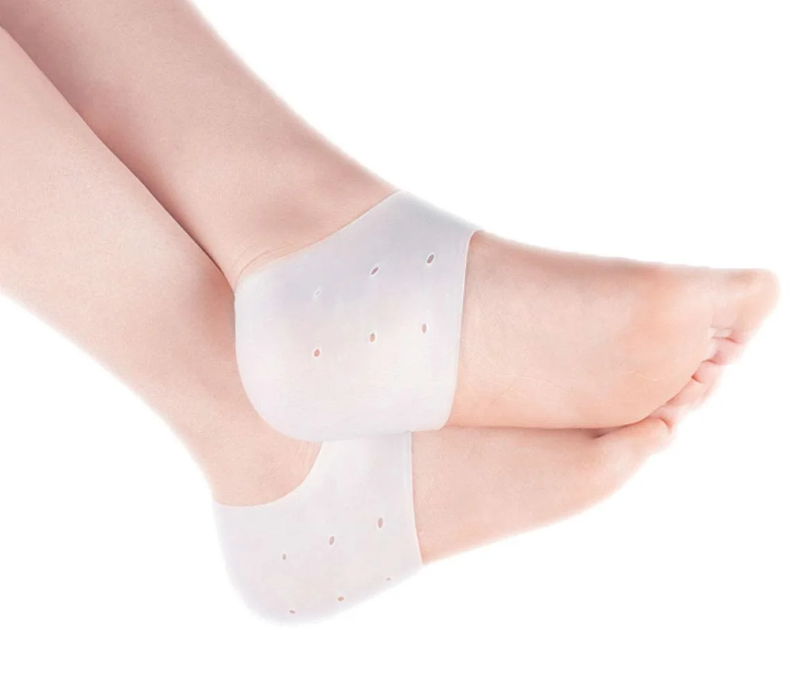 

Silicone Heel Sleeve Moisturizing Protective Case Mitigate Heel Pain Comfortable Soft Anti-Crack Case Heel Nursing Care Insole
