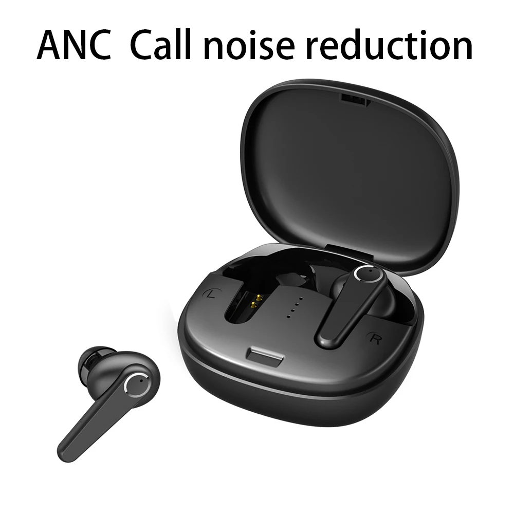 Anc Active Noise Reduction Wireless Headphones Ipx7 Air Stereo Inear