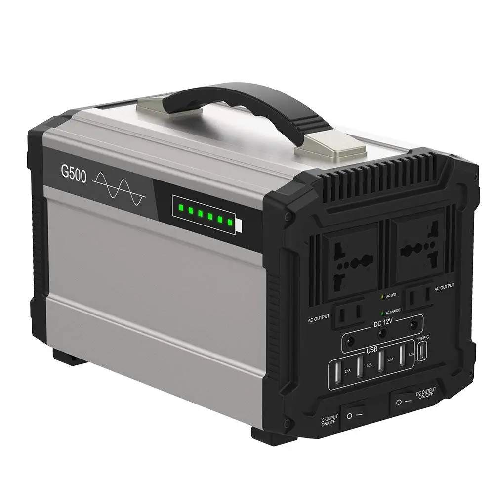 

Portable Power Station AC 120000mAh Rechargeable Camping Solar Generator Lithium Battery Backup Power Supply for Camping CPAP