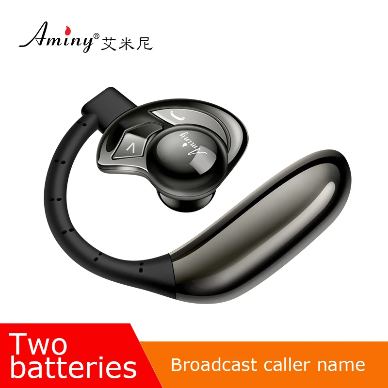Беспроводные наушники AMINY UFO one right Bluetooth 5 0 Hi-Fi мини-наушники с ушным крючком