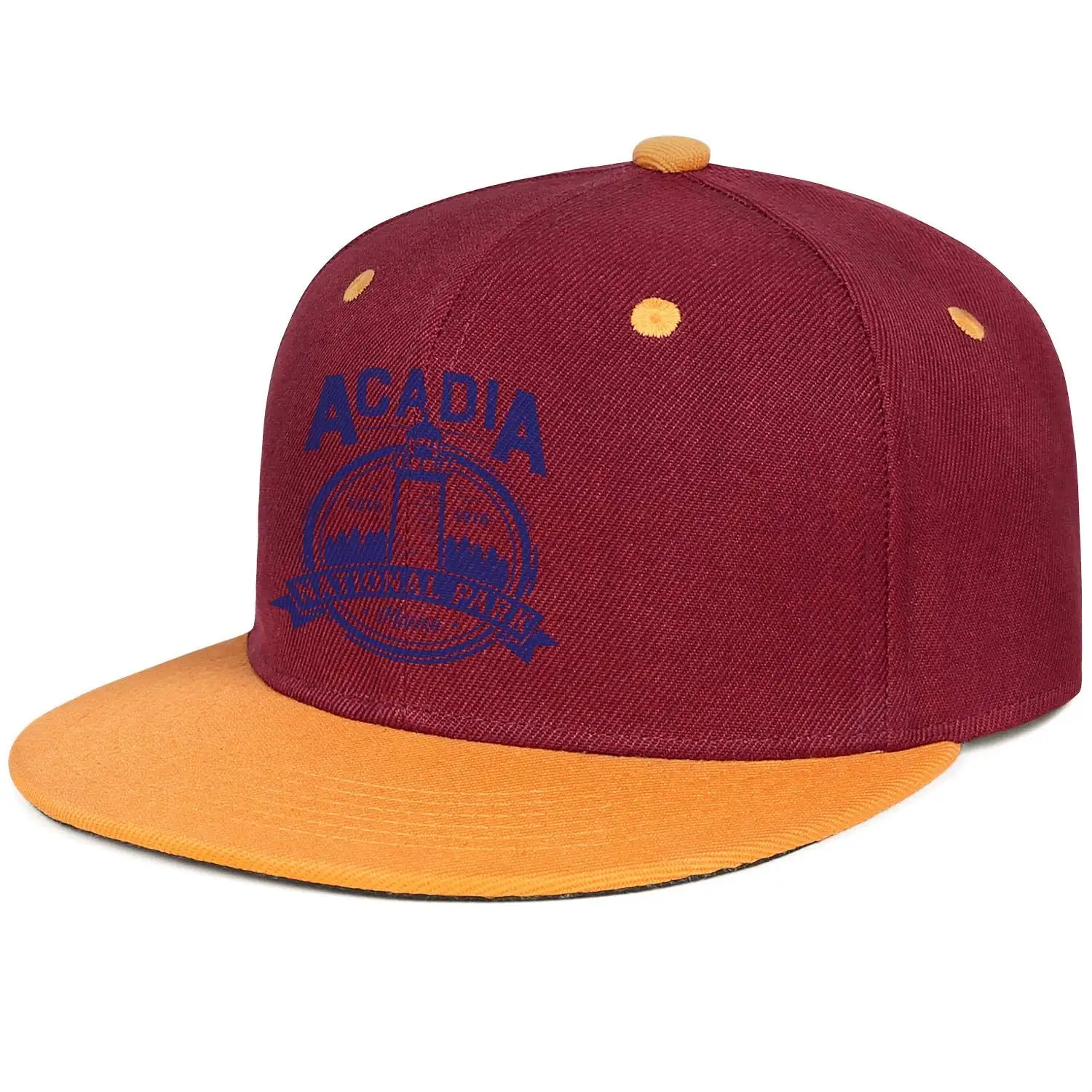 Унисекс WomensDurable папа шляпа Sanpback Acadia национальный парк Запуск бейсбольная шляпа