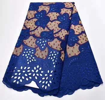 

New Arrivals Swiss Cotton Lace Fabric Embroidery African Lace Fabric Travel Nigerian Voile Lace Fabric For Wedding Party