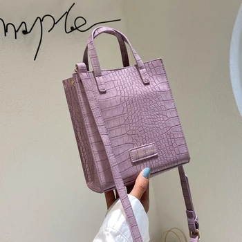 

NEW Original Design Fashion Shoulder Bag &Stone Pattern Square Bag Handbag Width 20cm Height 17cm Thickness 9cm